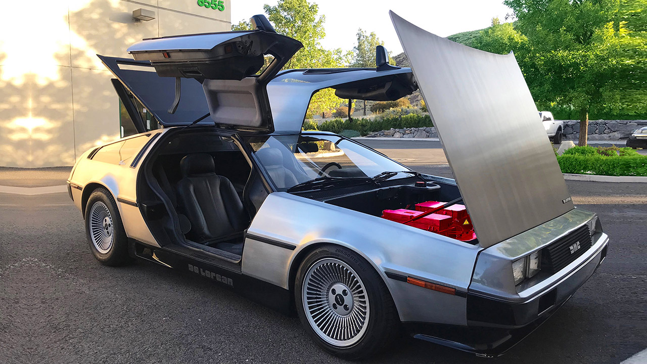 DeLorean Electric Car Conversion Behind The Build Electric Future